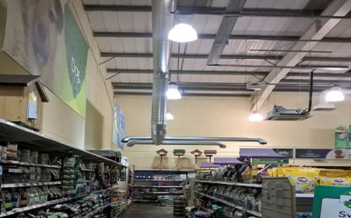 Вентиляция магазина